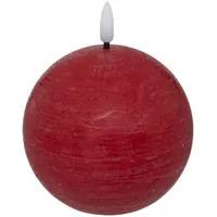 ATMOSPHERA CREATEUR D'INTERIEUR Molia LED-Kugelkerze rot