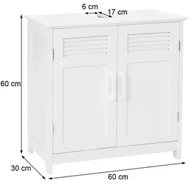 MCW Waschbeckenunterschrank 60 x 60 cm Braun