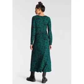 TAMARIS Maxikleid Petrol/Schwarz 38