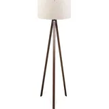 lux.pro Stehleuchte ’Newport’ 1 x E27 Creme -