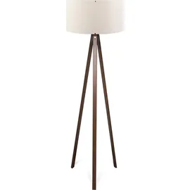 lux.pro Stehleuchte ’Newport’ 1 x E27 Creme -