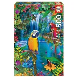 Educa Puzzle 9215512 - Bird Tropical Land - 500 Teile Puzzle