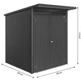 Biohort AvantGarde ECO 1,80 x 2,20 m Dunkelgrau