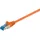 goobay CAT 6A Patchkabel, S/FTP PiMF Orange