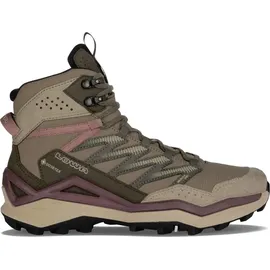 Lowa Maddox Pro GTX Mid Damen Desert/Alt Rosa 38