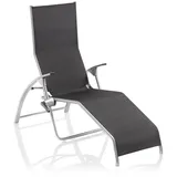 KETTLER Wellnessliege Kettler Tampa Bäderliege Saunaliege 1710-9400 Silber / Charcoal