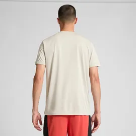 Puma Herren T-Shirt TAD ESSENTIAL HEATHER CAT TEE 525907 beige 4XL