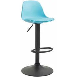 CLP Barhocker Kiel Kunststoff schwarz/blau