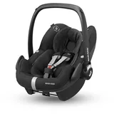 Maxi-Cosi Pebble Pro i-Size Babyschale, Kindersitz für Neugeborene, ab der Geburt bis ca. 12 Monate, 45 bis 75 cm, Essential Black