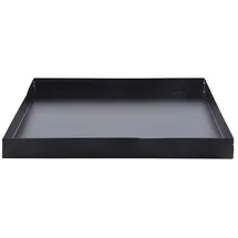 Esschert Design Bodenplatte quadratisch 32 x 32 x 3 cm schwarz