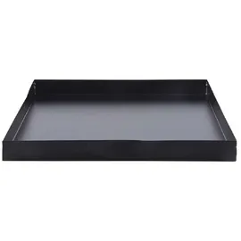 Esschert Design Bodenplatte quadratisch 32 x 32 x 3 cm schwarz