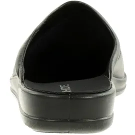 ROHDE Herren Hausschuhe Pantoffeln Leder Lekeberg 1558-90, Größe:44 EU, Farbe:Schwarz - 44