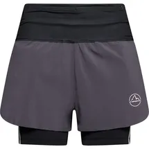 La Sportiva Ultra Distance Shorts Women onyx/chalk (G19W04) M