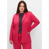 Sheego Jerseyblazer Blazer rosa 54