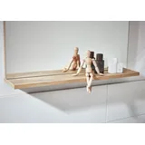 Fackelmann Wandspiegel Finn 60 x 69,5 cm Eiche