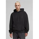 URBAN CLASSICS Jaquard Velvet Kapuzenpullover Black 3XL