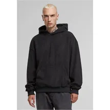 URBAN CLASSICS Jaquard Velvet Kapuzenpullover Black 3XL