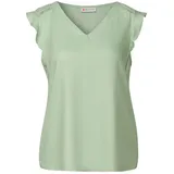 STREET ONE V-Neck Top Grün 38
