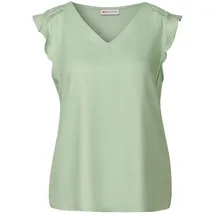 STREET ONE V-Neck Top Grün 38