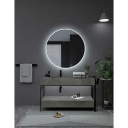 Badezimmerspiegel mit LED-Licht Ledimex OPOR001-80 Spiegel