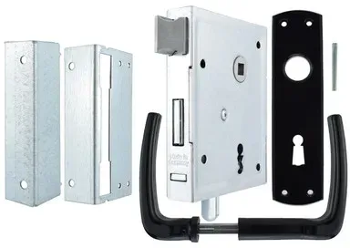 Kastenschloss-Set 79 BK,BB55/8,D55 ausw./einw,vz