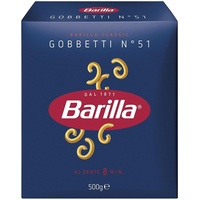 Gobbetti nr 51 Barilla 8 Packungen a 500g Pasta Nudeln al dente