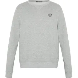CHIEMSEE Sweatshirt in klassischer Passform, Neutral Gray Melange, S