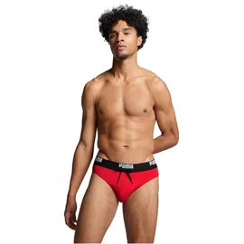 Puma Badehose PUMA SWIM MEN LOGO SWIM BRIEF Rot M