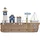 DKD Home Decor Wandgarderobe DKD Home Decor Blau
