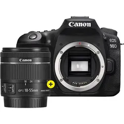CANON EOS 90D + EF-S 18-55mm F/4-5.6 IS STM compact