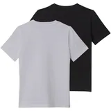 Puma Kinder T-Shirt 2er-Pack Ess Logo Tee B 692314-52 128 - White - 128