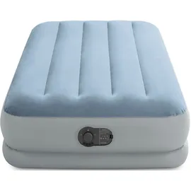 Intex 64157 TWIN DURA-BEAM COMFORT AIRBED Luftbett (L x B x H) 191 x 99 x 36cm Blau-Grau