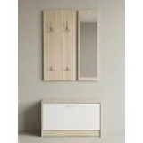 KADIMA DESIGN Wandgarderobe Delft Beige