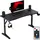 huzaro Hero 3.6 Gaming Tisch, Höhenverstellbarer Schreibtisch 140x60