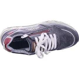 Dockers by Gerli Herren Low-Top Sneaker, Männer Halbschuhe,schnürschuhe,schnürer,Business,Freizeit,straßenschuhe,Navy,44 EU - 44