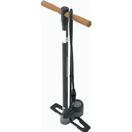 SKS NXT Standpumpe schwarz/braun, 16 bar, Multi Valve MV EASY, Buchenholzgriff