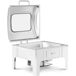 Royal Catering Chafing Dish - GN 2/3 -  - 5,3 L - 1 Brennstoffzelle - Sichtfenster