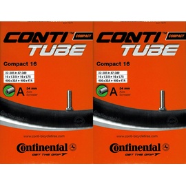 Continental Schlauch Compact 16 Zoll 34 mm Autoventil