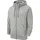 Nike Sportswear Club French Terry Kapuzenjacke dark grey heather/matte silver M