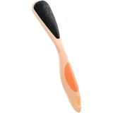 Ruayia Hornhauthobel Zweiseitig Fußschaber, Kallusentferner kopfabgestorbene Haut Hornhautentferner Füße Hornhautrasierer für Fuss & Hand, Hornhautentfernung auf nassen und trockenen Füßen - Rosa