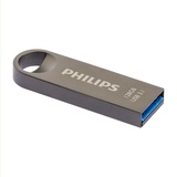 Philips Moon Edition Ultra Speed 3.1 128GB für PC, Laptop, Computer Data Storage, Lesegeschwindigkeit bis zu 180 MB/s, Aluminium, Schlüsselanhänger