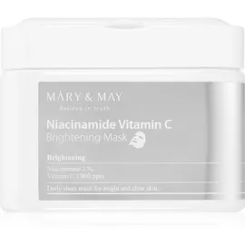 mary&may Niacinamide Vitamin C Brightening Mask 30 St.