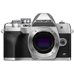 OM System OM-D E-M10 Mark IV Gehäuse Silber  abzüglich. 50,00 € Cashback durch OM-System möglich