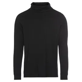 Bruno Banani Rollkragenshirt BRUNO BANANI, Herren, Gr. M (48/50), schwarz, Obermaterial: 100% Baumwolle, unifarben, Basic, normal, Shirts, auch zum Unterziehen