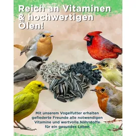 futterbauer Sonnenblumenkerne schwarz Meisen 10 kg