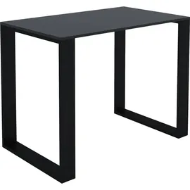 AKKE Esszimmertisch 70 x 75 x 50 cm Grau/Schwarz