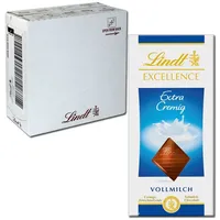 (43,61€/1kg) Lindt Excellence Vollmilch extra cremig 100g 20 Tafeln