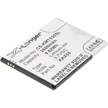 Cameron Sino Akku passend für Kazam Trooper X5.5, KAX55-BKBAK007752 3,7 Volt 2600mAh