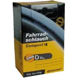 Continental Schlauch Compact 16 Zoll 26 mm Dunlopventil