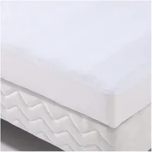 les tendances Poyet Motte Matratzenschoner 120 x 190 cm Weiß